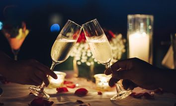 Schlemmen, schlummern, Schampus schlürfen