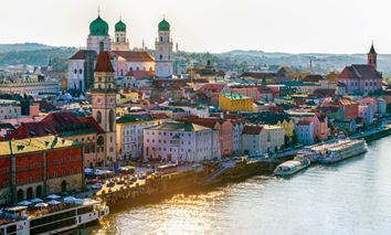 3 Tage Städtereise für 2: Traumhafte Erholung und Inspiration in der charmanten Drei-Flüsse-Stadt Passau genießen
