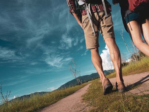 Wandern auf dem grünen Vulkan
